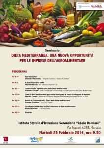 locandina-25 febbraio 2014 marsala dieta mediterranea